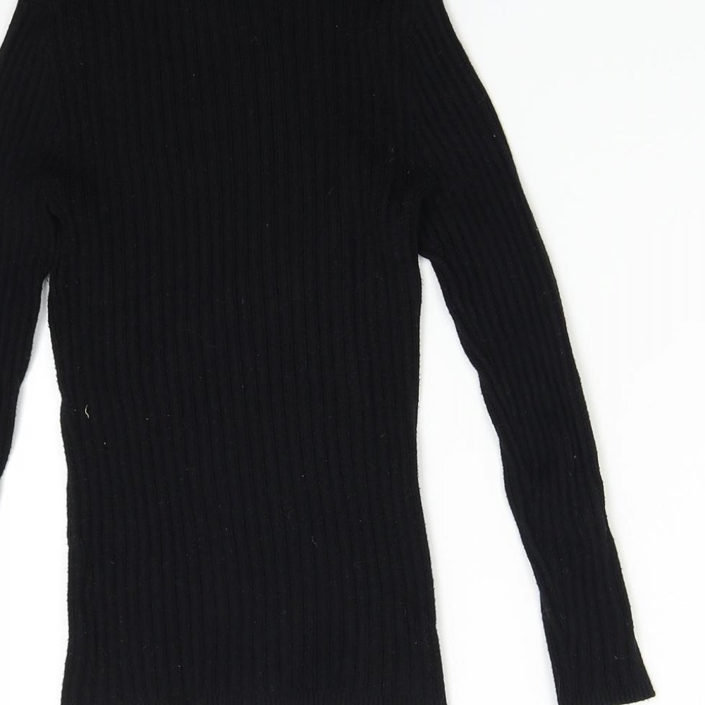 Primark Womens Black Pullover Jumper Size 6