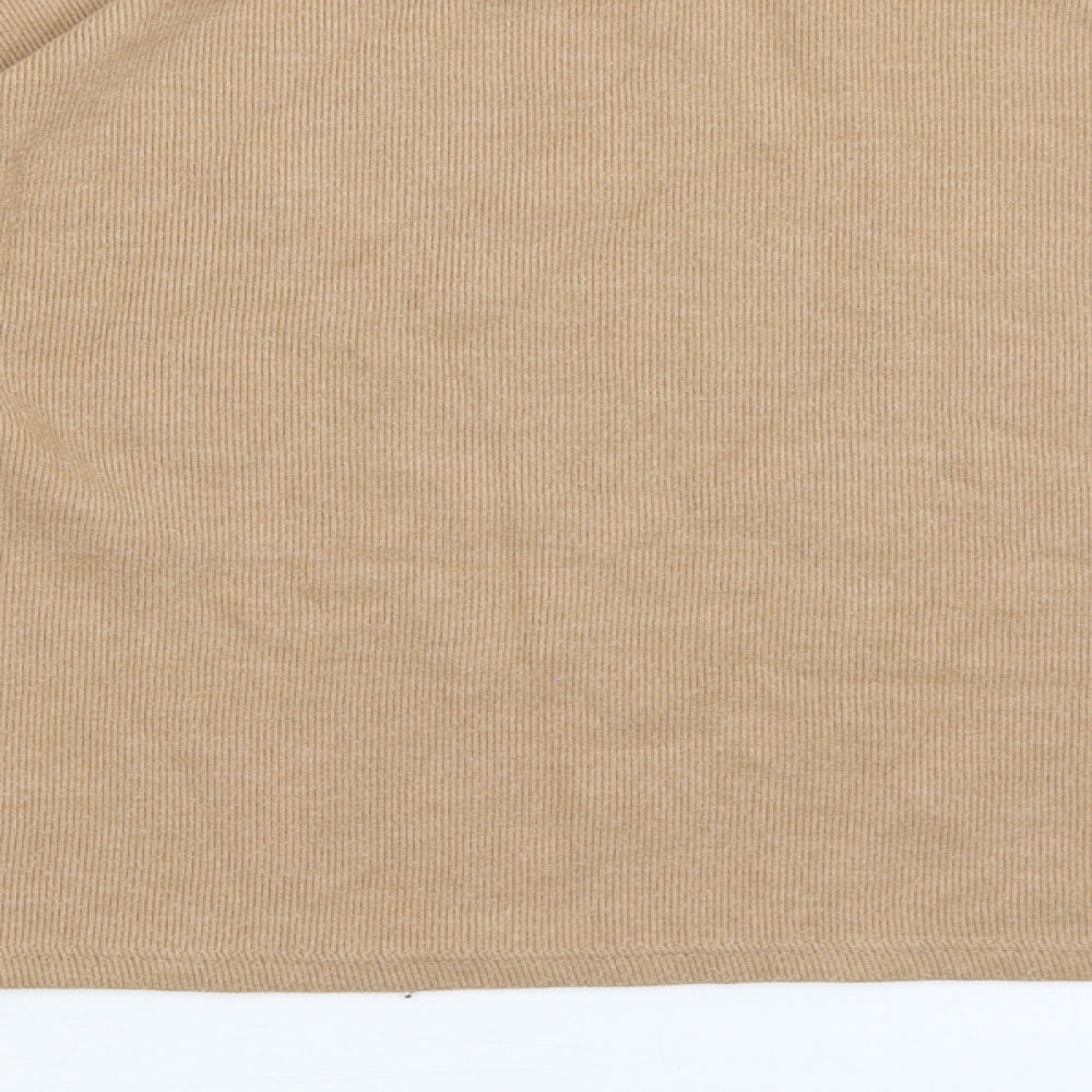 New Look Womens Brown Pullover Jumper Size S