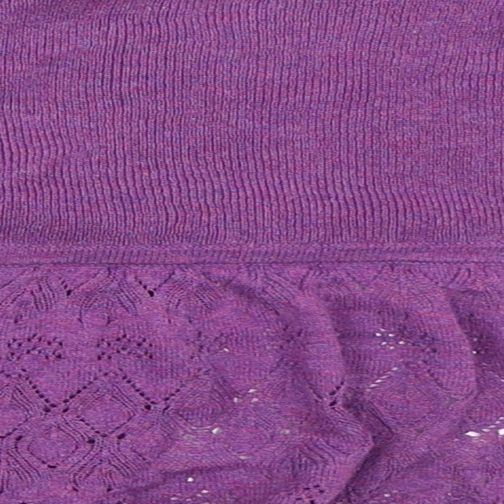 New Look Womens Purple Cardigan Jumper Size 12
