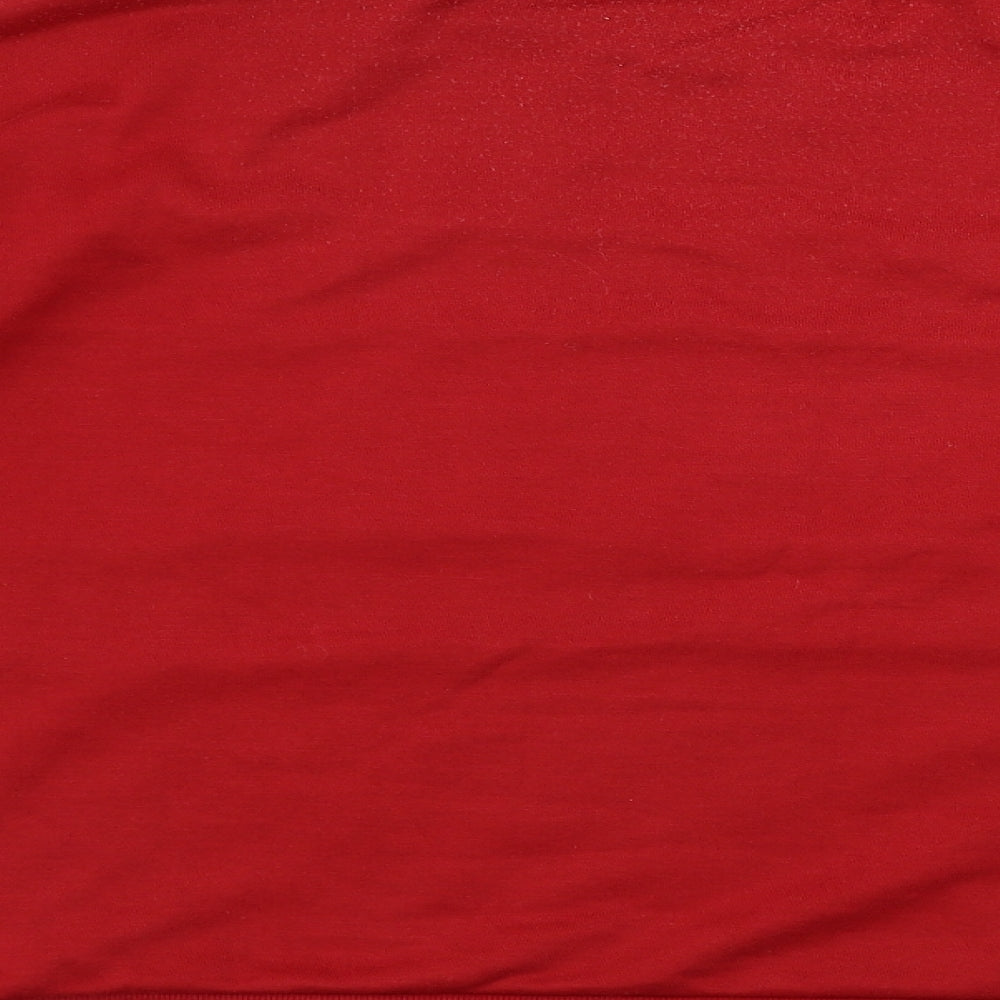 New Look Womens Red Pullover Jumper Size 18