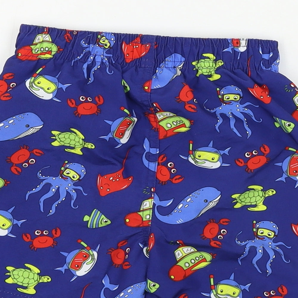 TU Boys Blue Cropped Trousers Size 18-24 Months