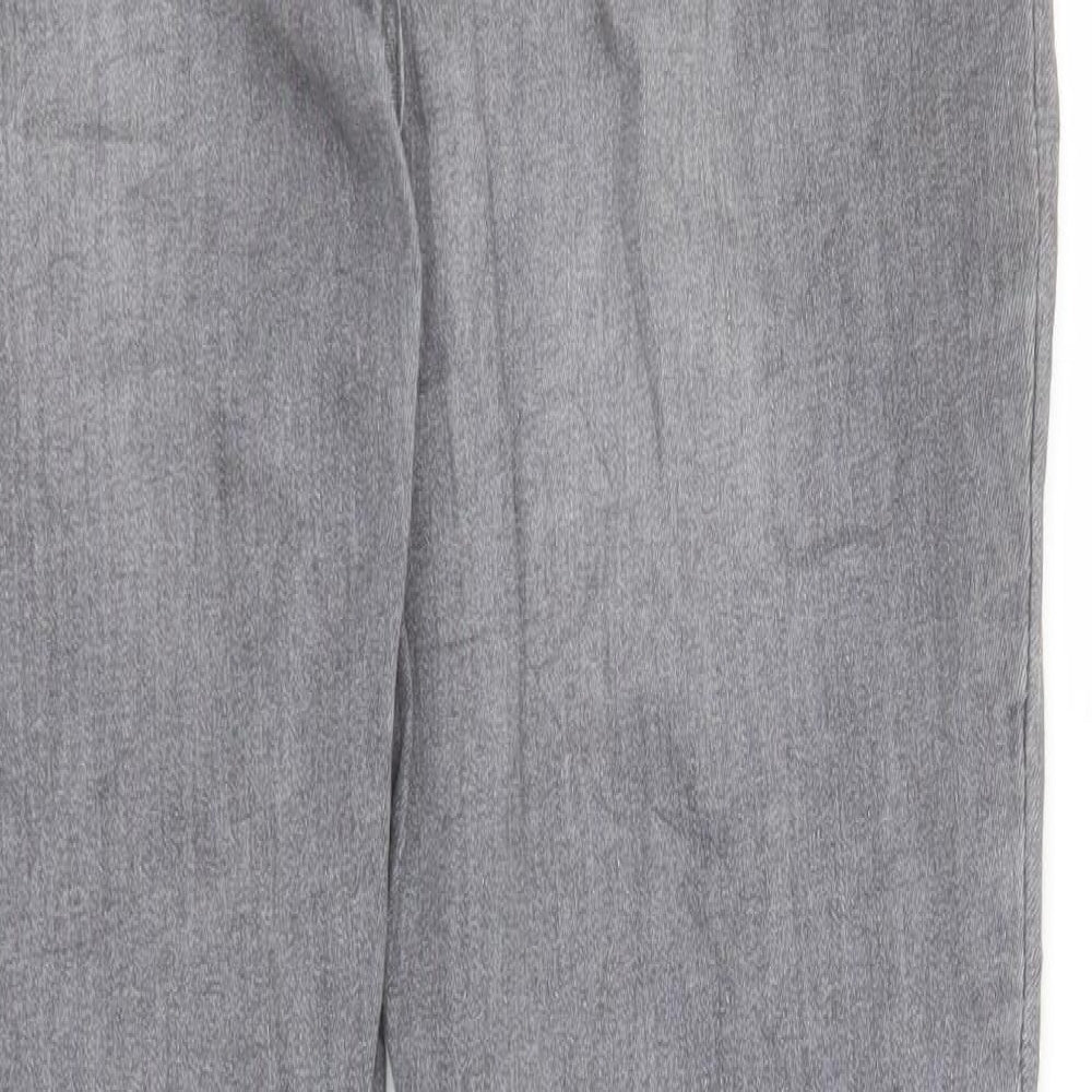 Amisu Womens Grey Denim Jegging Jeans Size 32 in L29 in