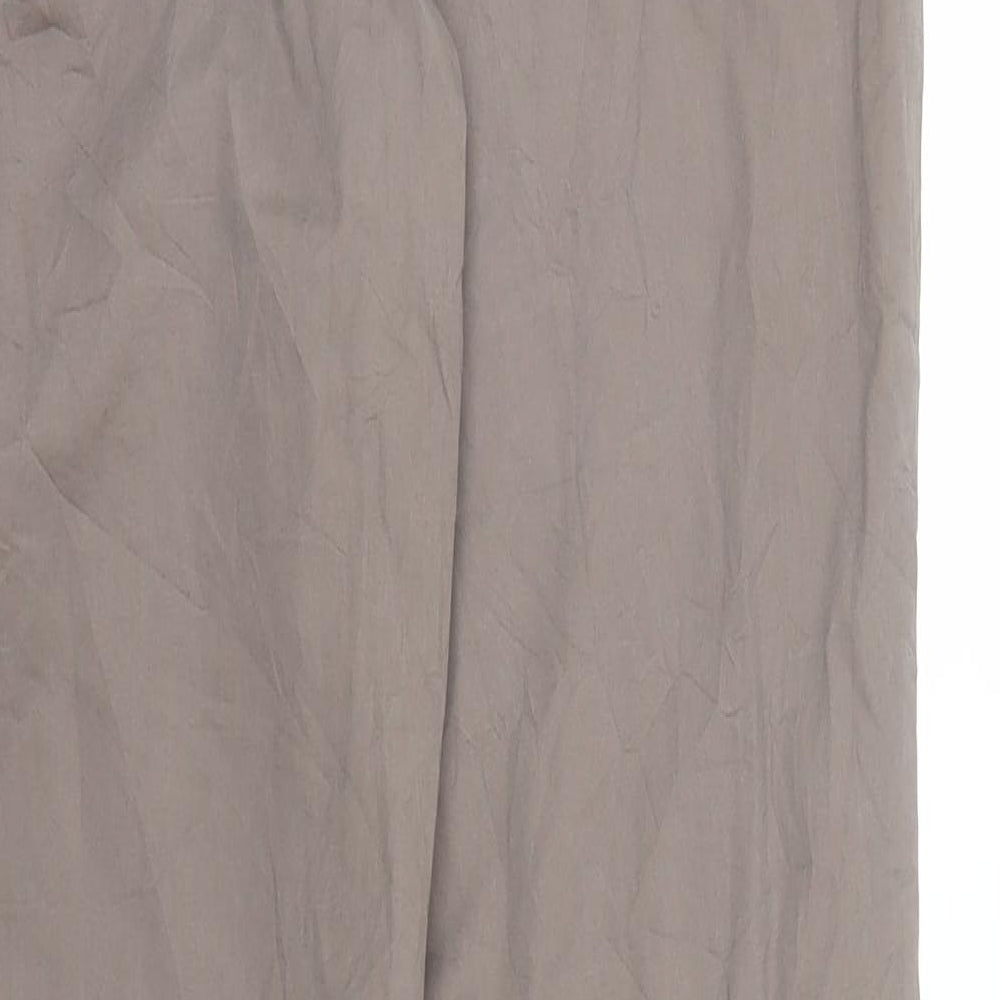 Zero Womens Brown Carpenter Trousers Size 10 L30 in