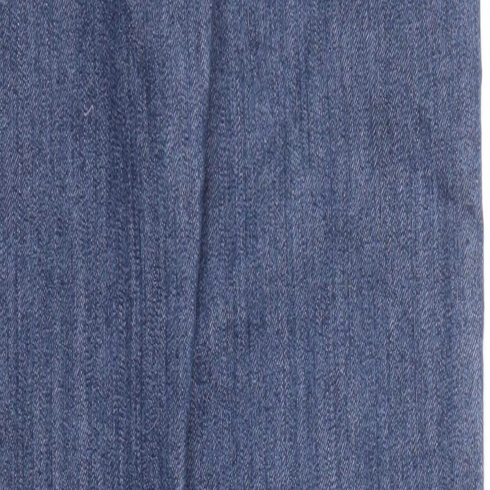 TALLY WEiJL Womens Blue Denim Skinny Jeans Size 10 L33 in