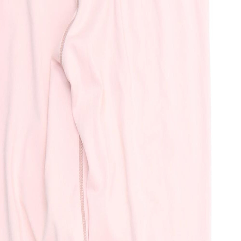Preworn Girls Pink Jegging Trousers Size S