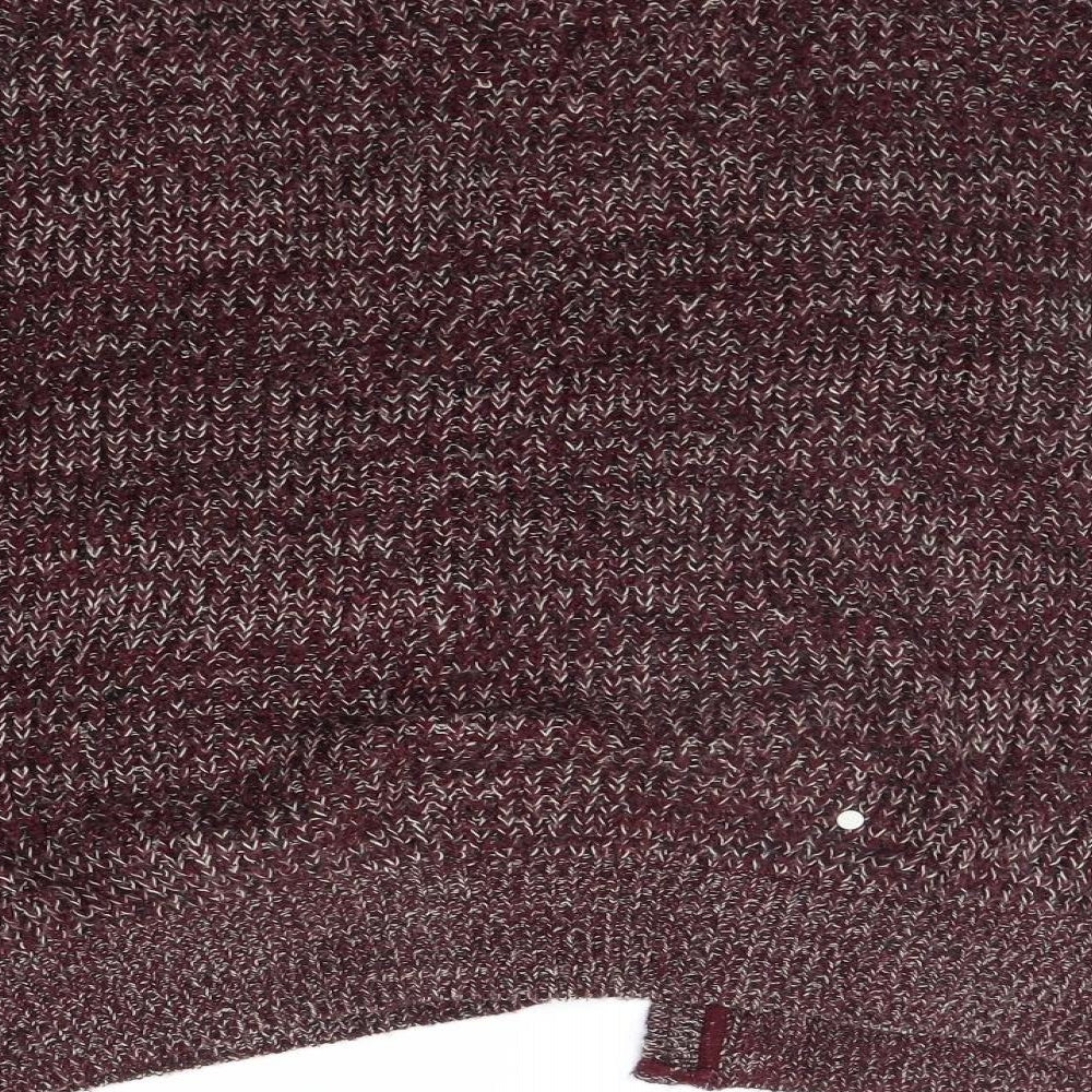 New Look Womens Purple Cardigan Jumper Size 10