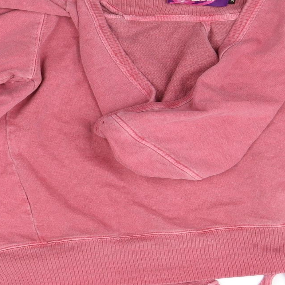 WOMbat Womens Pink Cardigan Jumper Size M