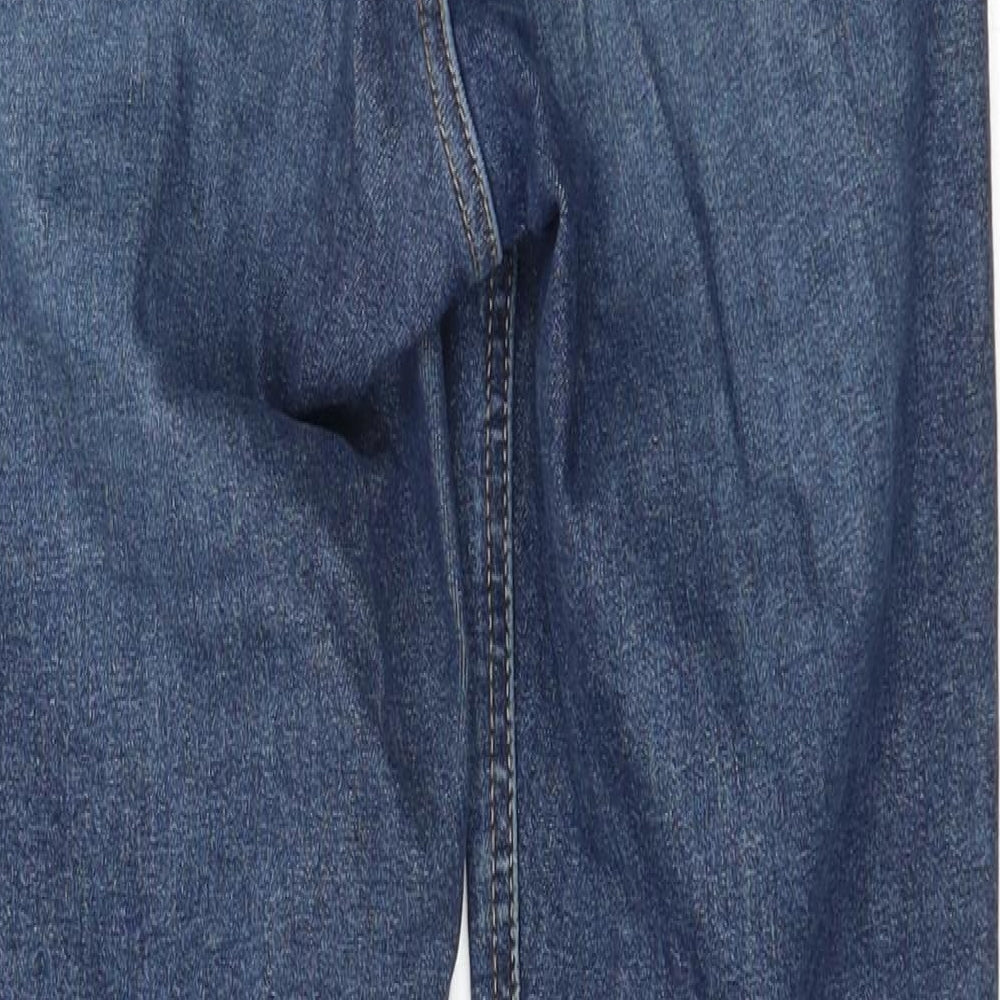Topshop Womens Blue Skinny Jeans Size 25 L32 in