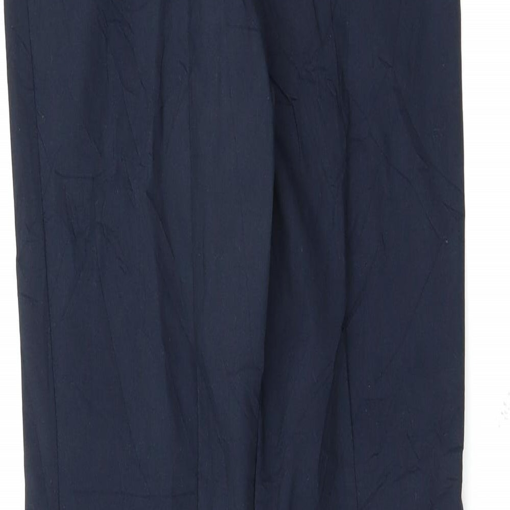 choice Womens Blue Trousers Size 10 L31 in