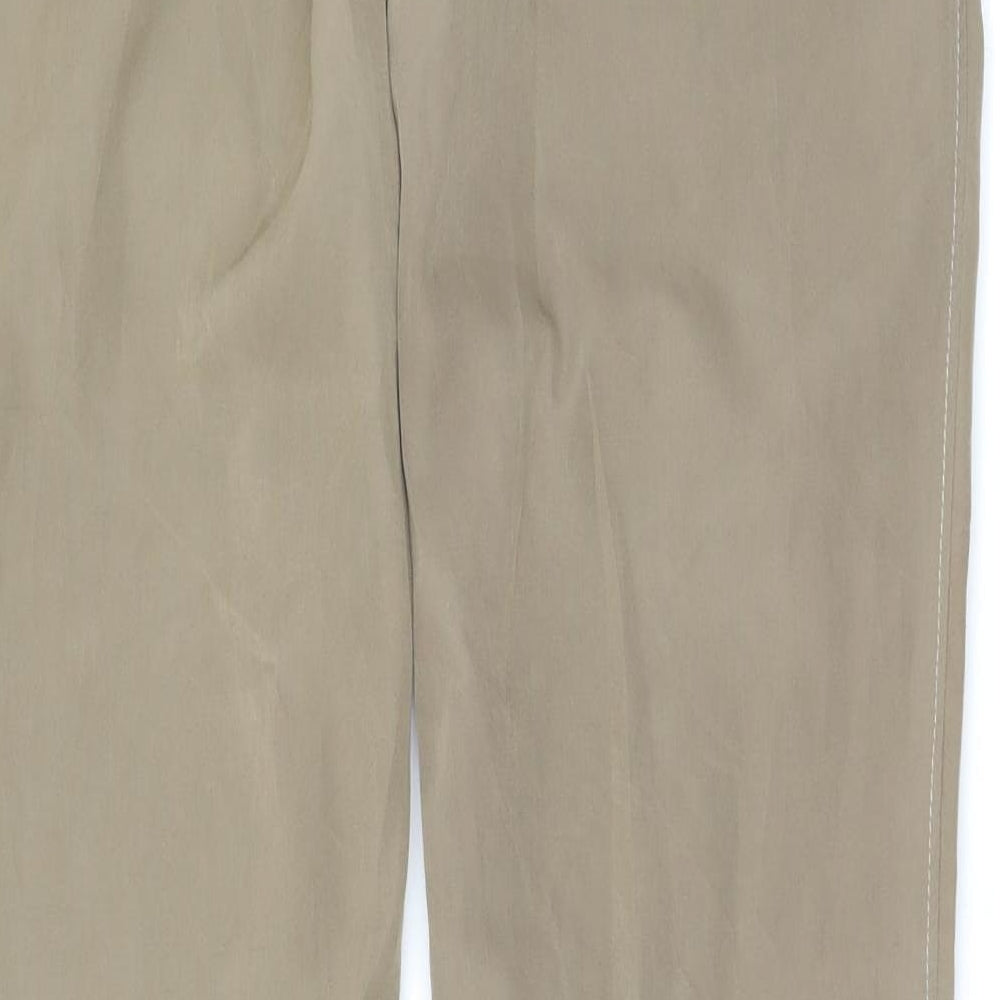 ti Womens Brown Trousers Size 32 L30 in