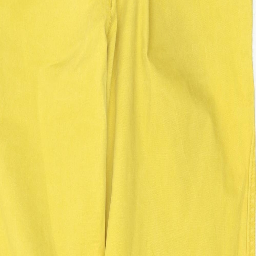 Gap Womens Yellow Trousers Size 34 L28 in