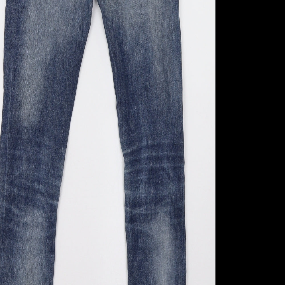 Terranova Womens Blue Straight Jeans Size 28 L28 in