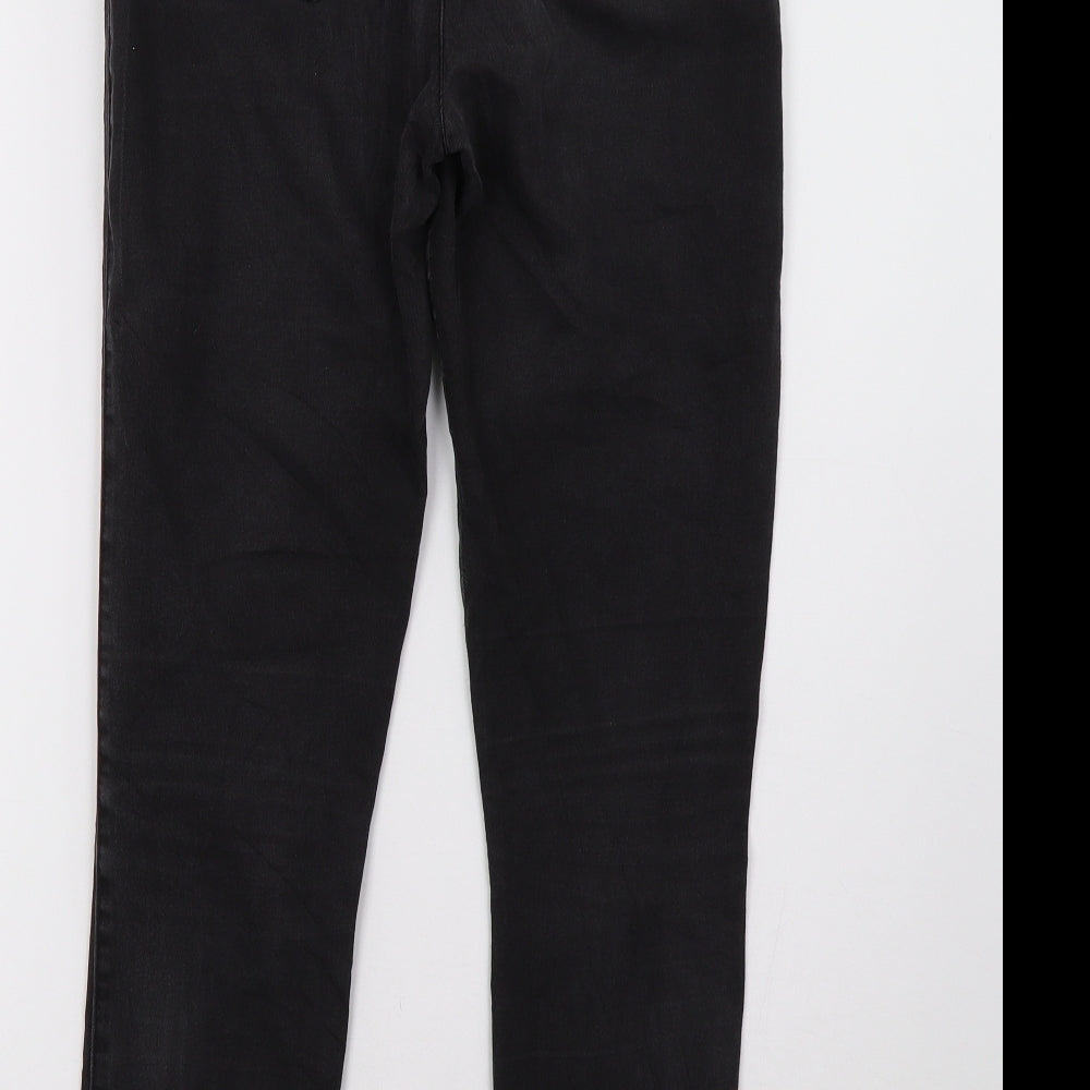 RESERVED Womens Black Skinny Jeans Size 30 L30 in