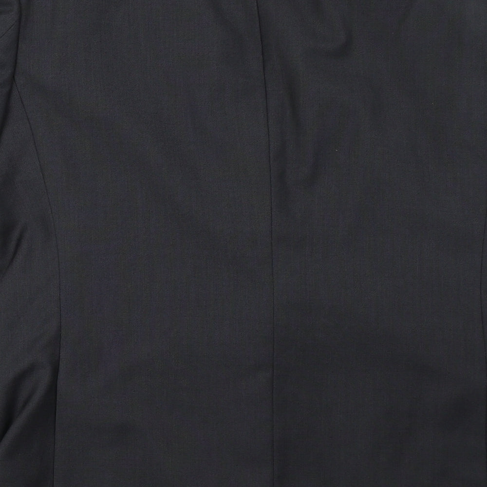 Burton Mens Grey 3 Piece Blazer Size 40