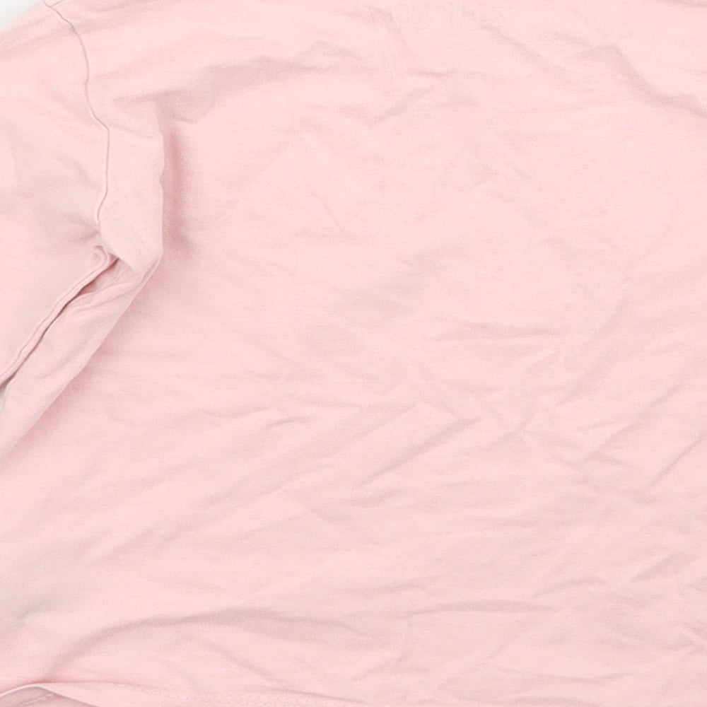 Mothercare Girls Pink Basic T-Shirt Size 2 Years