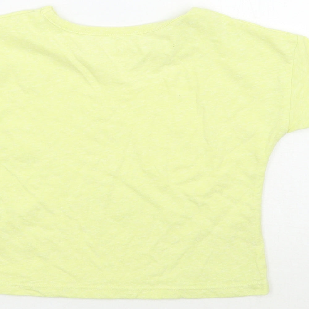TU Girls Yellow Basic T-Shirt Size 4 Years