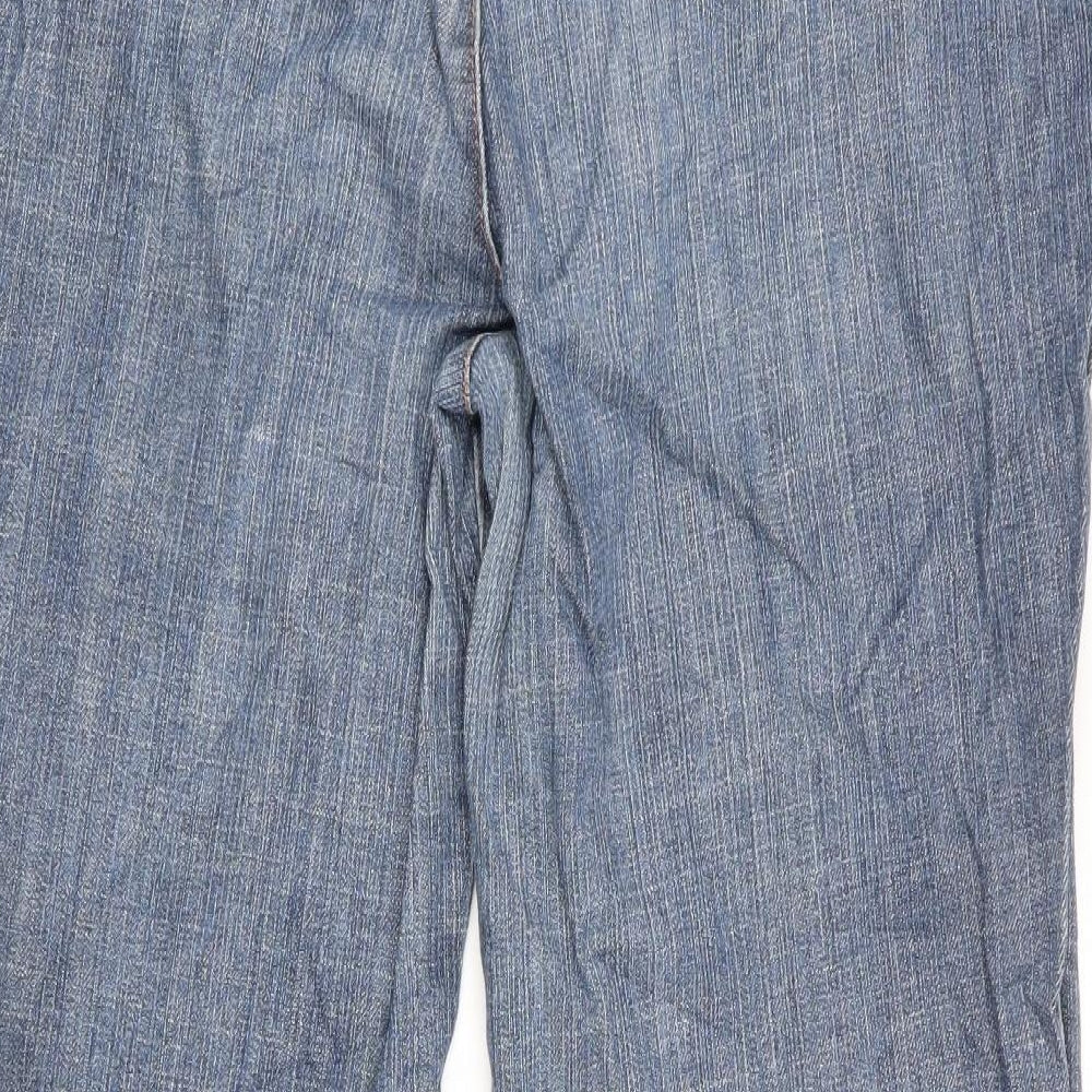Vila Clothes Mens Blue Cropped Jeans Size 31 L25 in