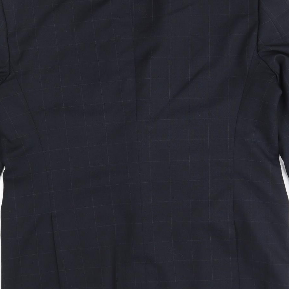 Cambridge Mens Blue Check Jacket Blazer