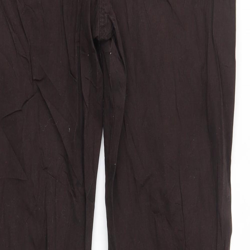 Clockhouse Womens Brown Trousers Size 31 in L29 in