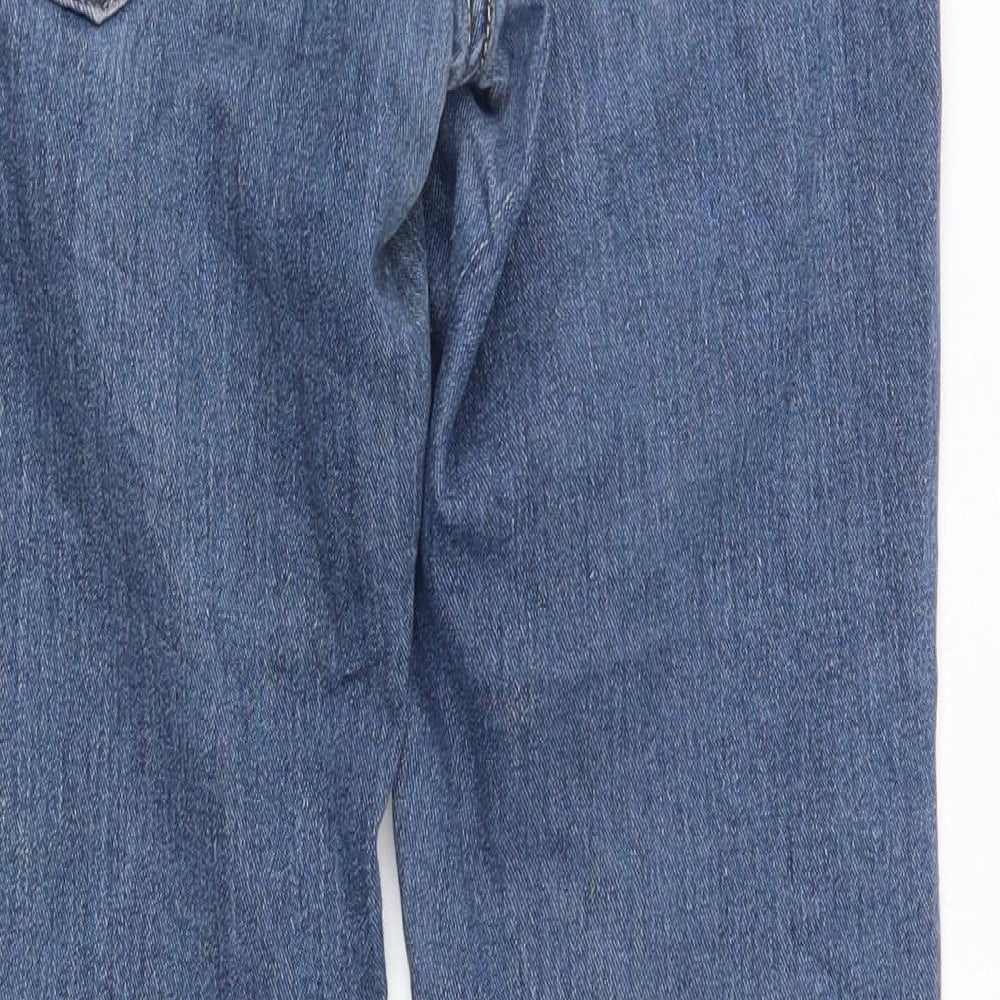 H&M Womens Blue Straight Jeans Size 26 in L30 in