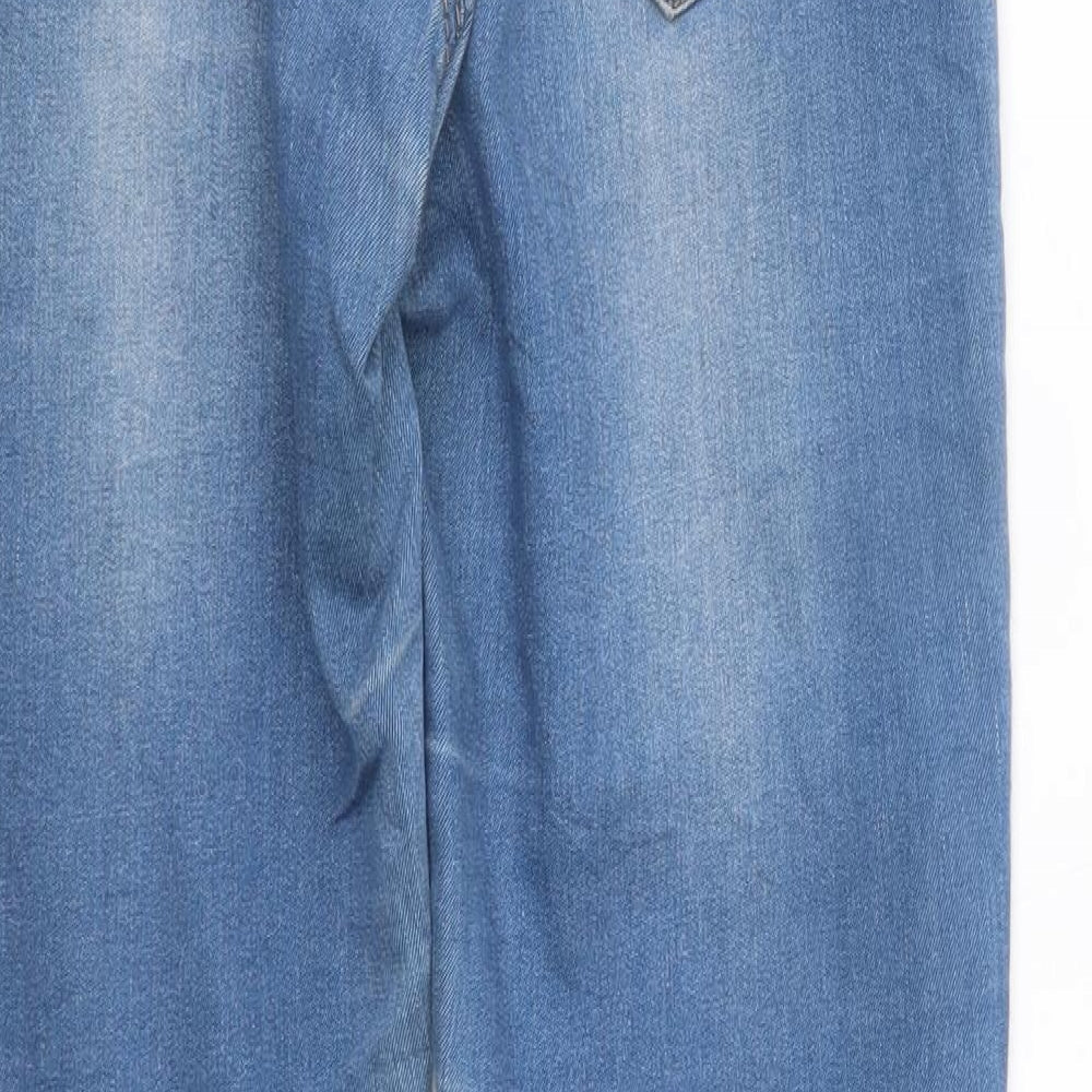 Amisu Womens Blue Skinny Jeans Size 28 in L30 in
