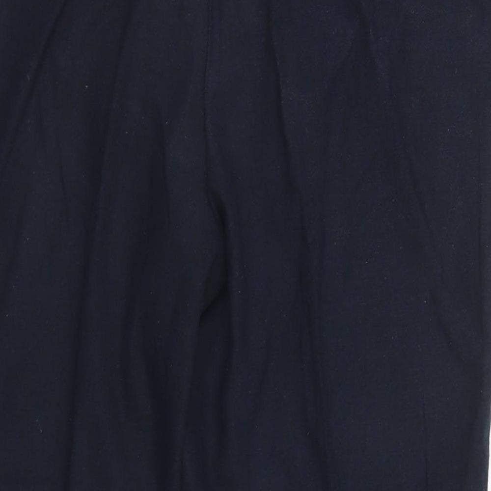 Marks and Spencer Womens Blue Trousers Size 16 L20 in