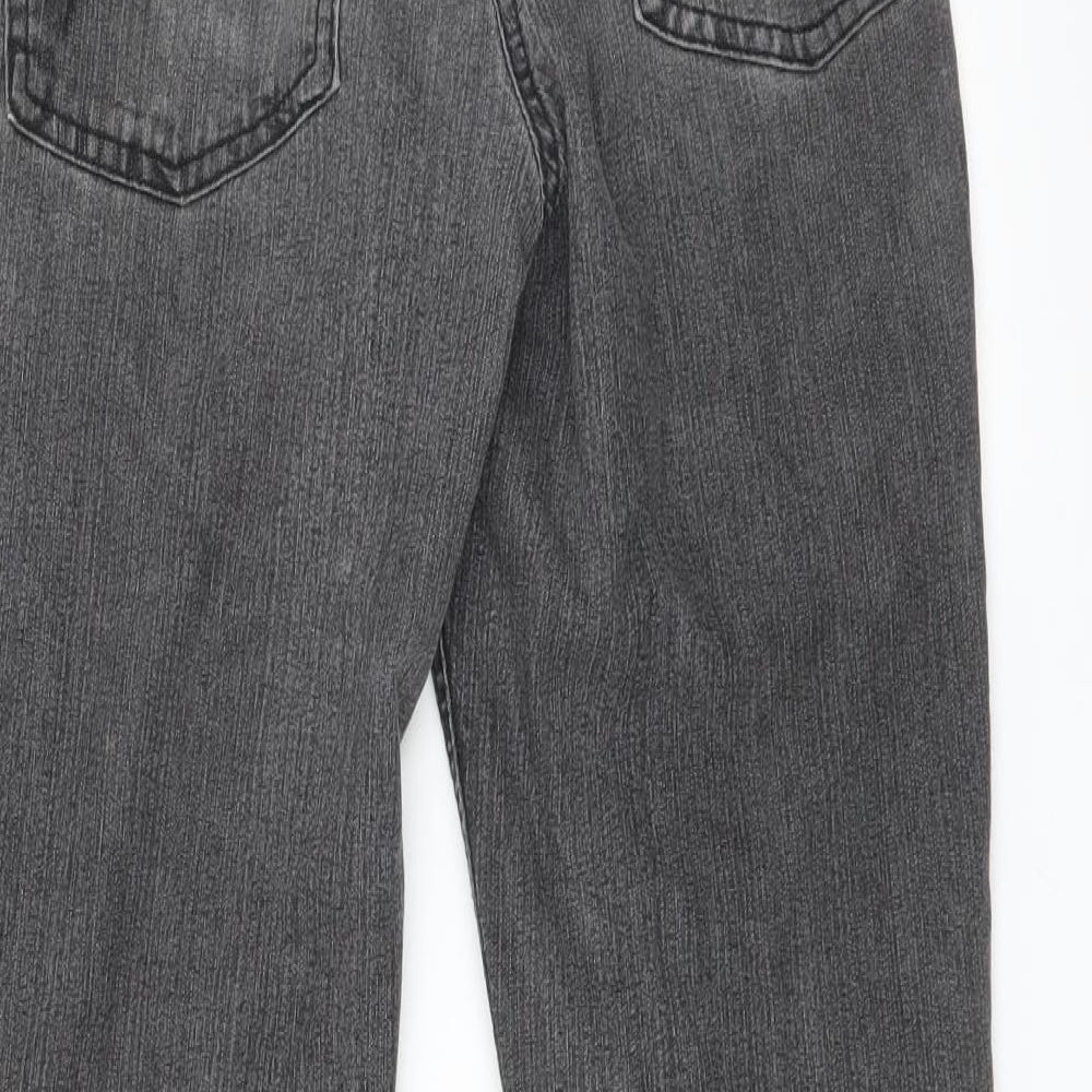 Preworn Womens Grey Skinny Jeans Size 10 L27 in