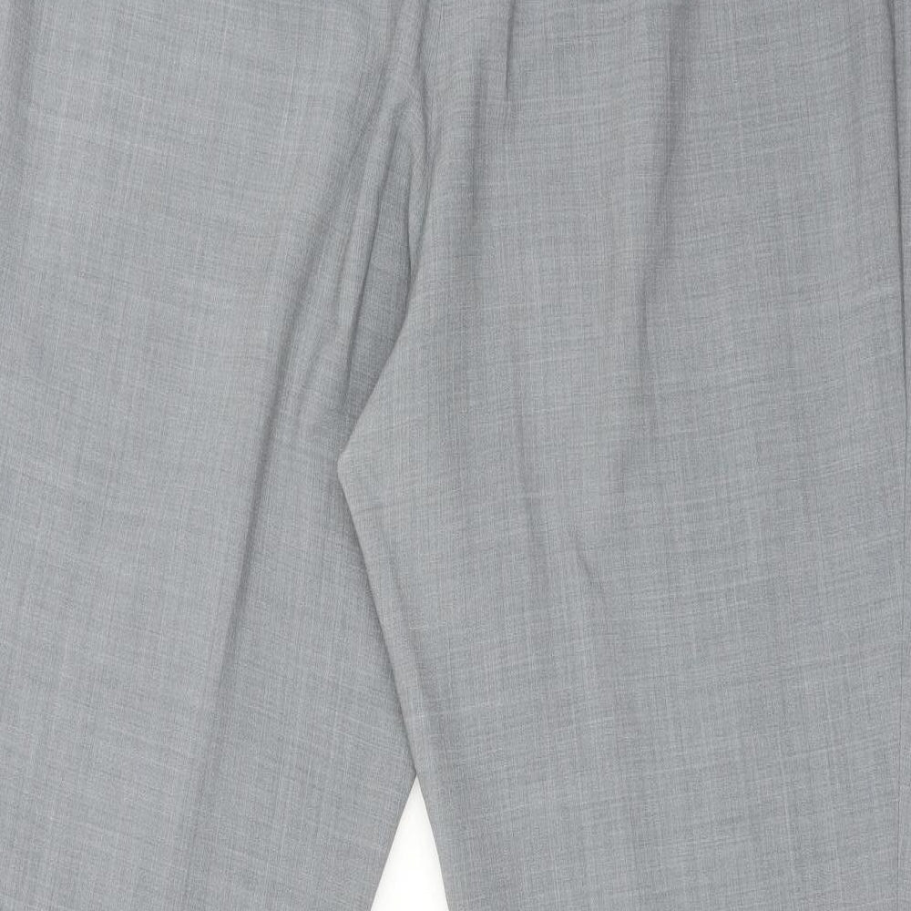 Bianca Womens Grey Dress Pants Trousers Size 20 L29 in