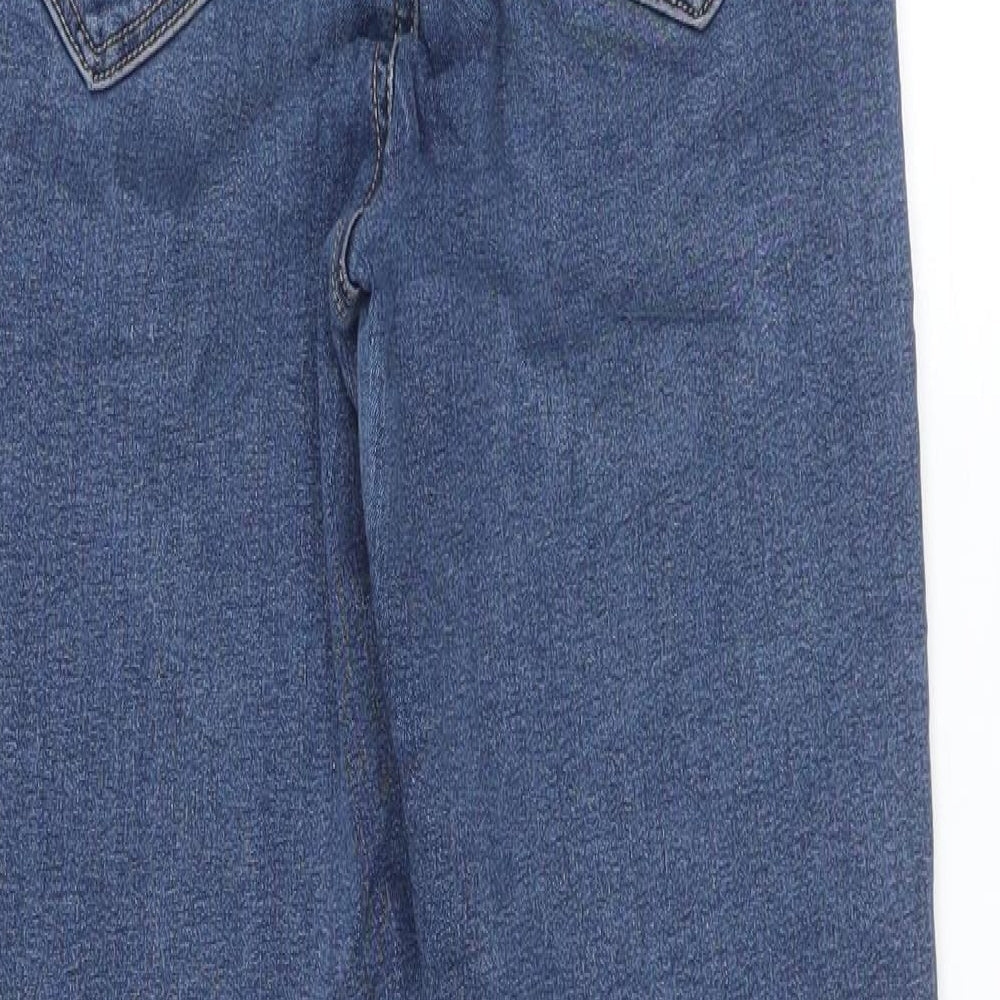 Topshop Womens Blue Skinny Jeans Size 28 L30 in