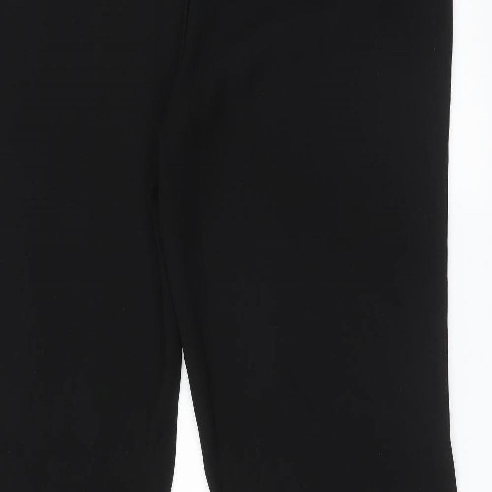 Savoir Womens Black Trousers Size 16 L29 in