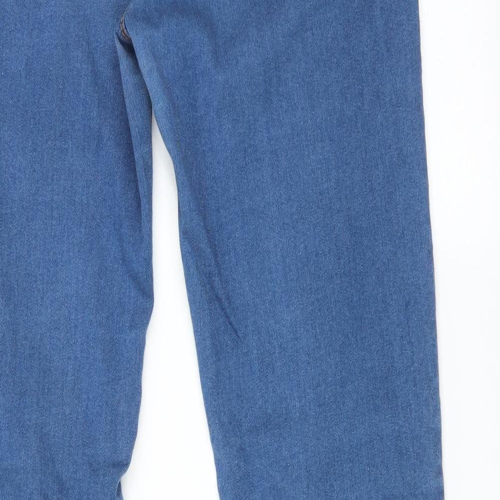 Preworn Womens Blue Skinny Jeans Size 32 L31 in