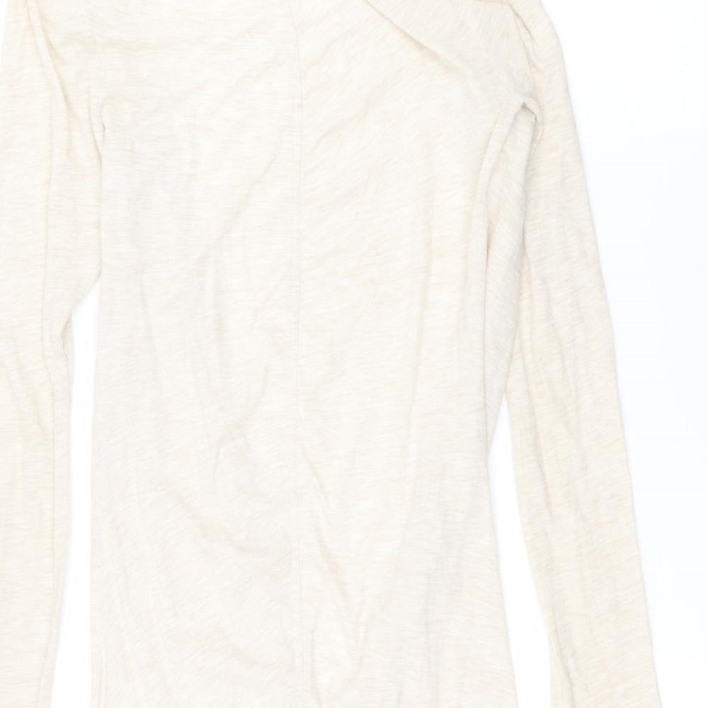 Miss Selfridge Womens Beige Cardigan Jumper Size 10