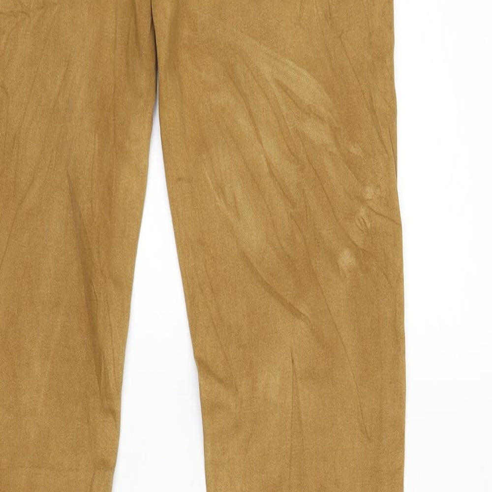 R-Ping Womens Brown Skinny Jeans Size 12 L32 in