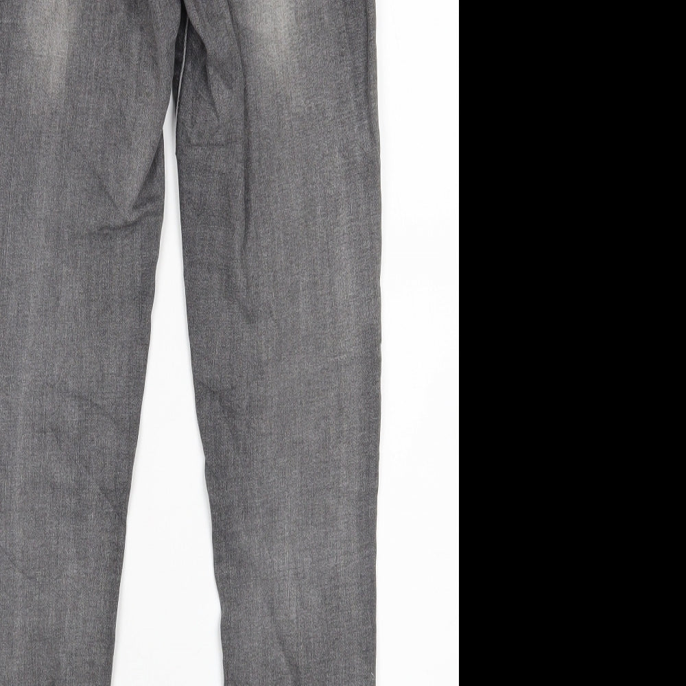 Secret Denim Womens Grey Skinny Jeans Size 6 L27 in