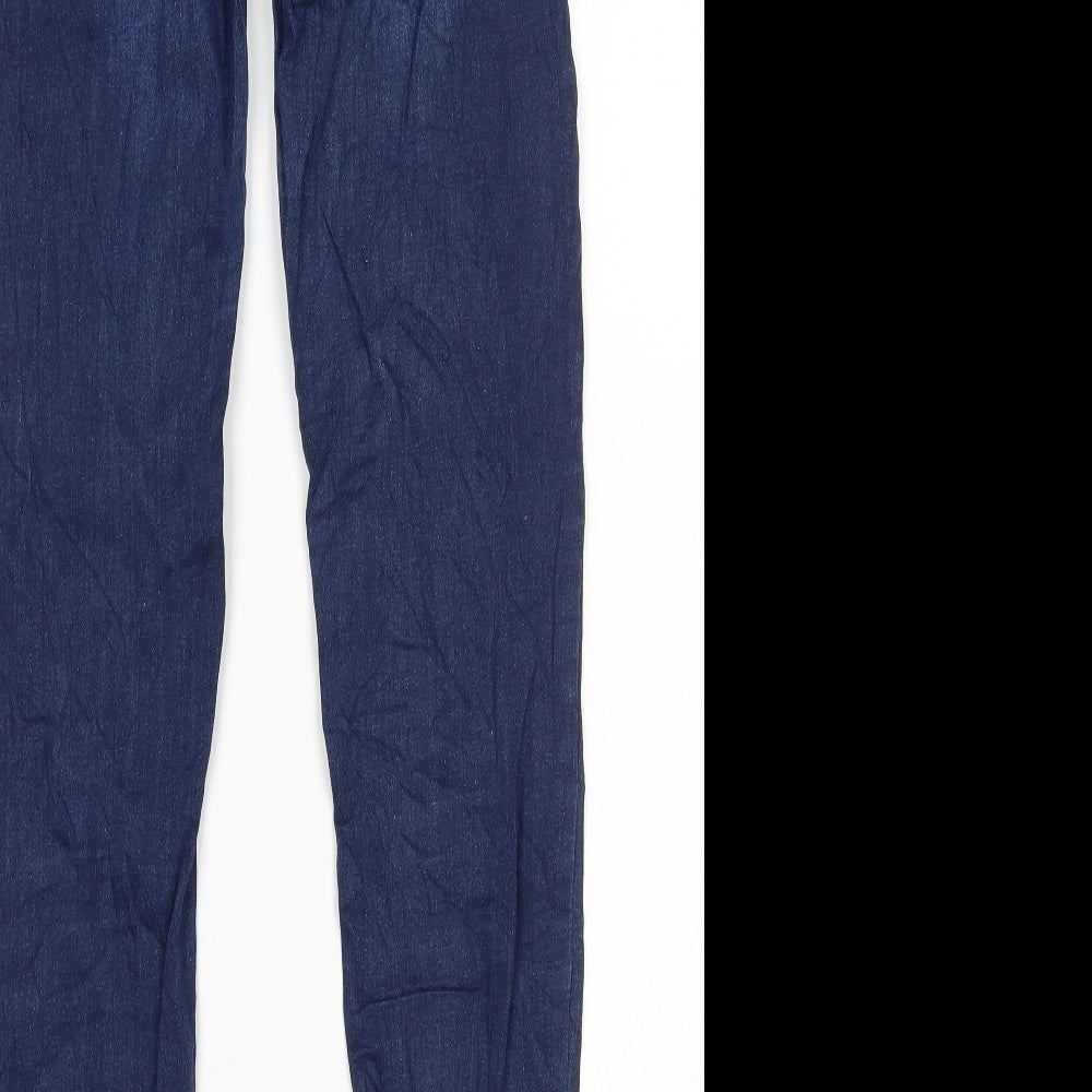 Rana Womens Blue Skinny Jeans Size 8 L27 in