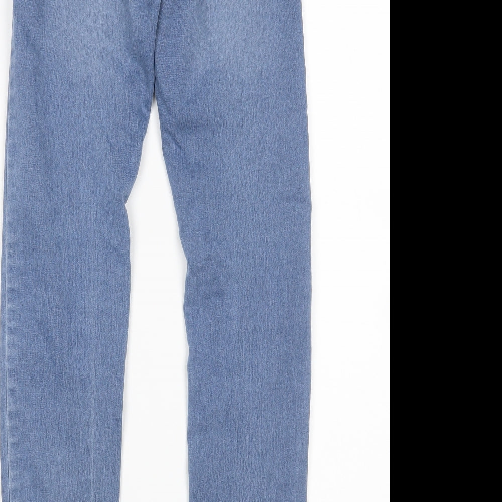 Denim Co Womens Blue Skinny Jeans Size 6 L28 in