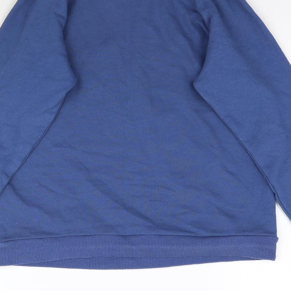 Tezenis Womens Blue Pullover Sweatshirt Size S - I'm not weird I am unique