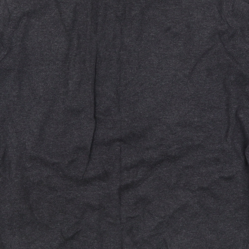 Premier Mens Grey Knit Pullover Jumper Size M - W