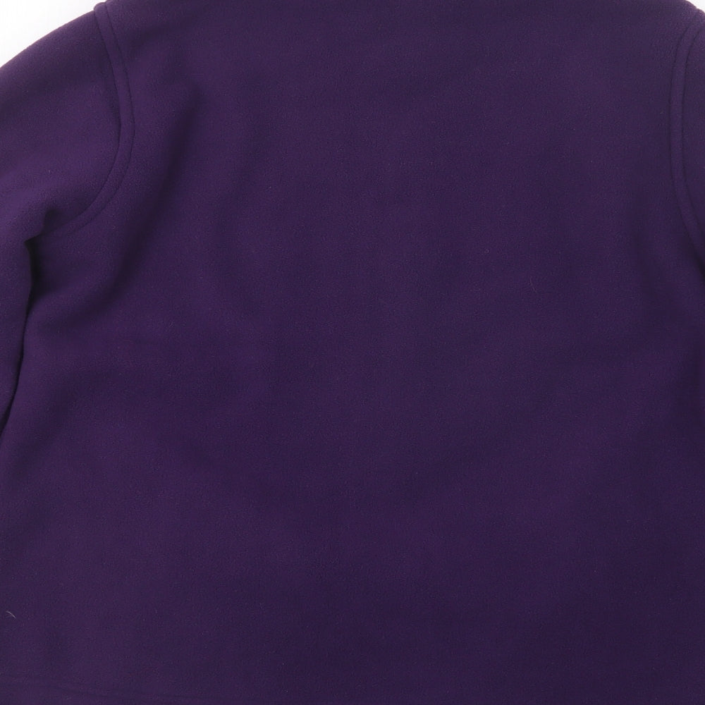 EWM Womens Purple Jacket Size 10