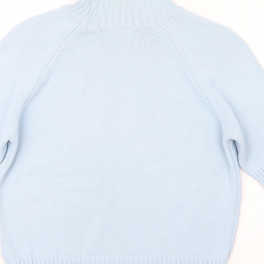 JFW Womens Blue Knit Pullover Jumper Size L