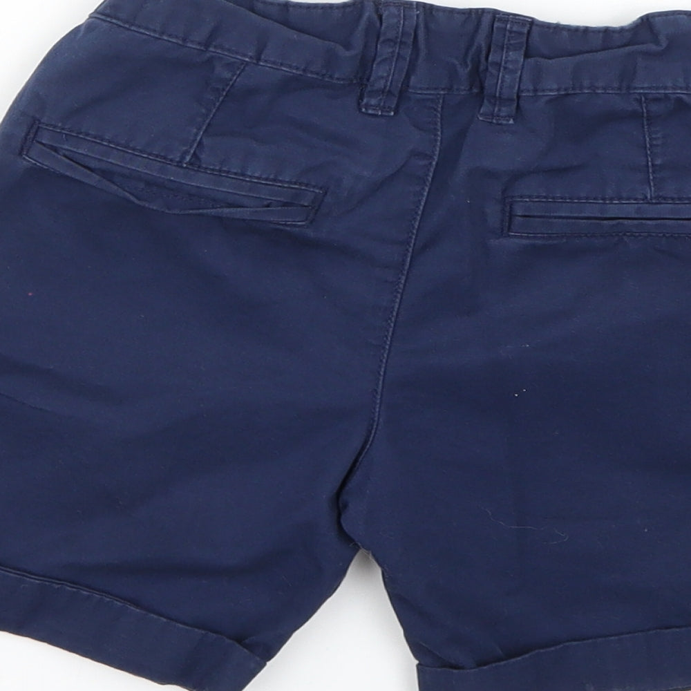 George Boys Blue Chino Shorts Size 5-6 Years