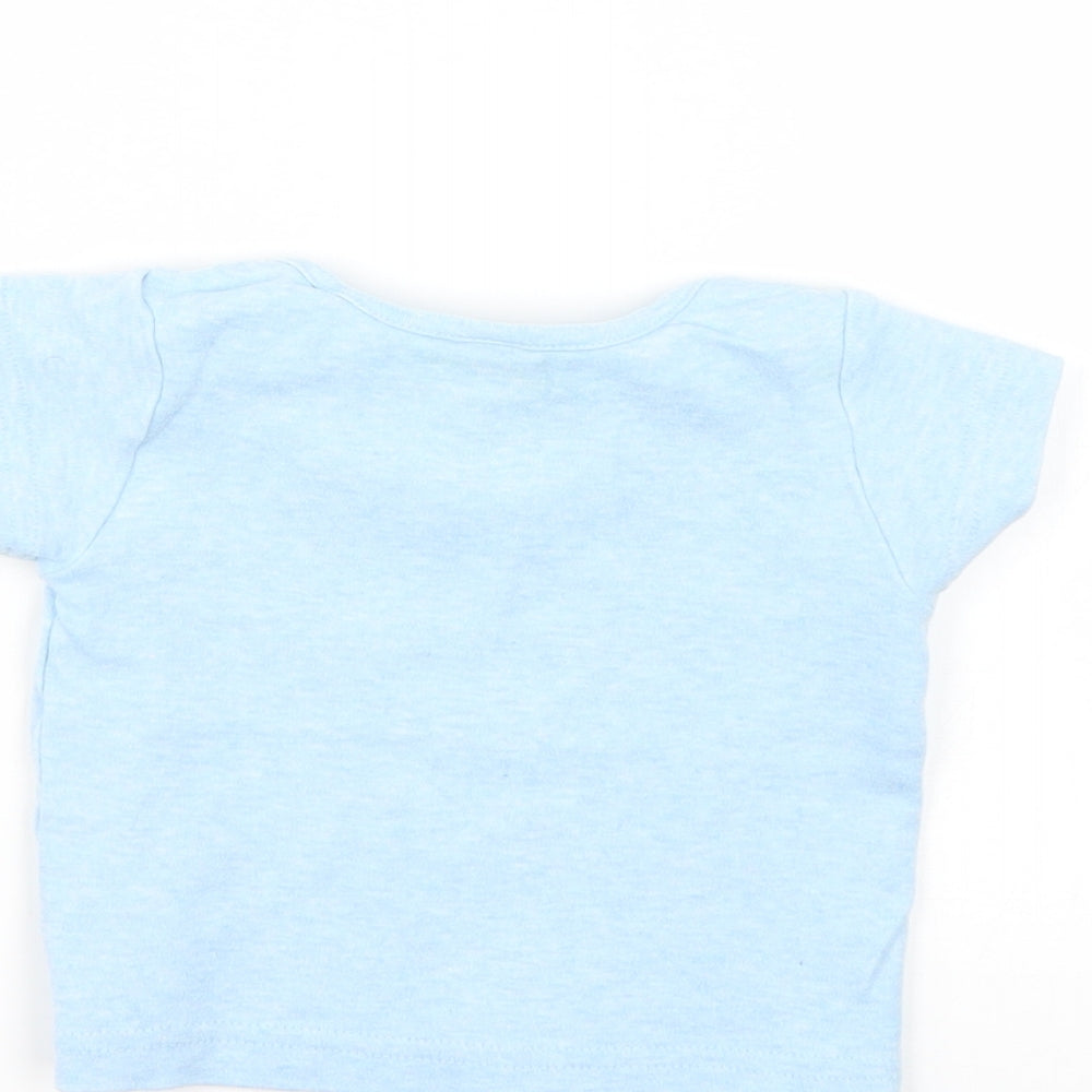 TU Baby Blue Basic T-Shirt Size 3-6 Months