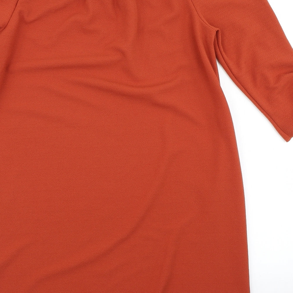 New Look Womens Brown A-Line Size 8
