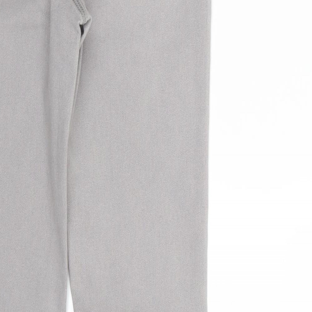 Denim Co. Womens Grey Denim Jegging Jeans Size 8 L28 in