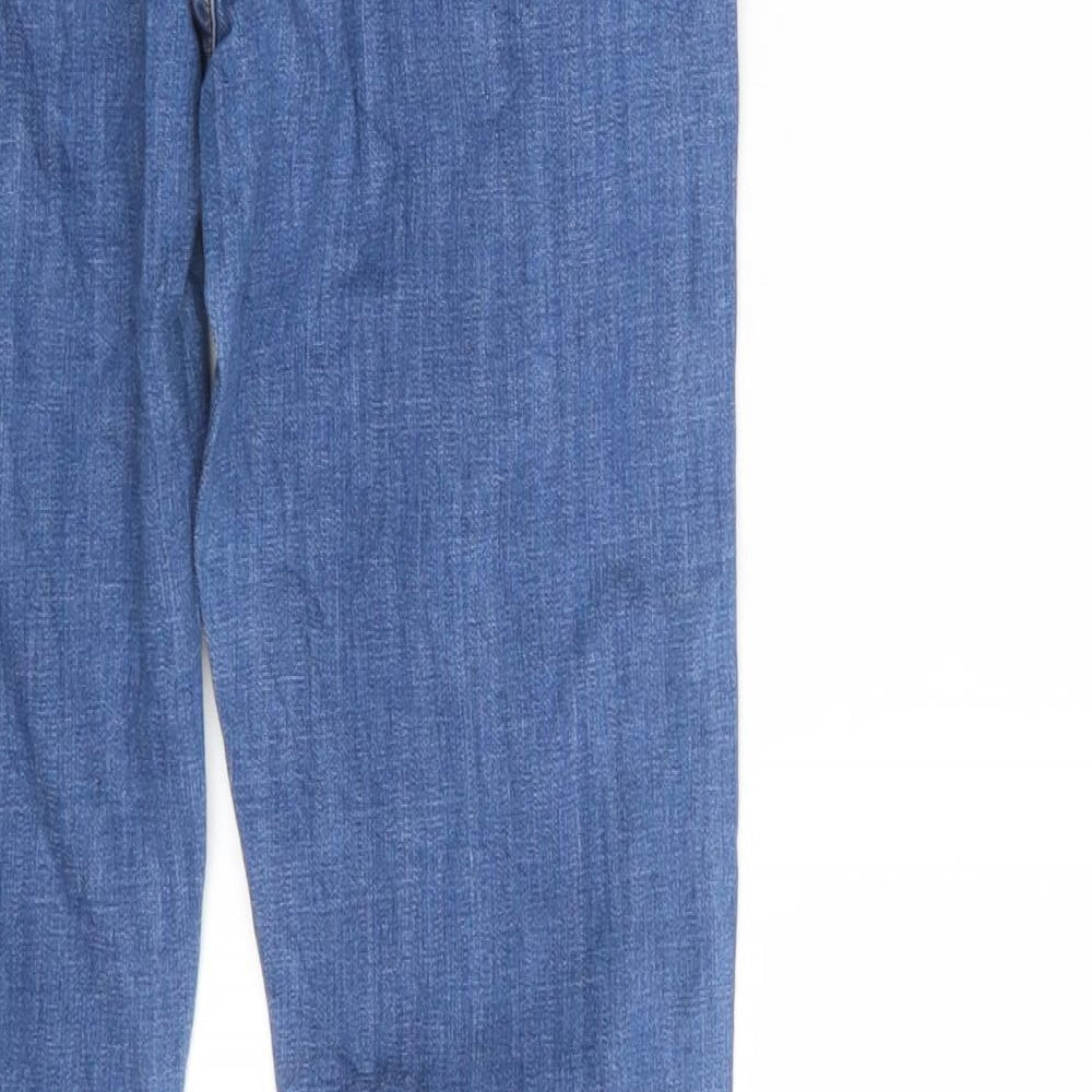 H&M Womens Blue Denim Jegging Jeans Size S L32 in