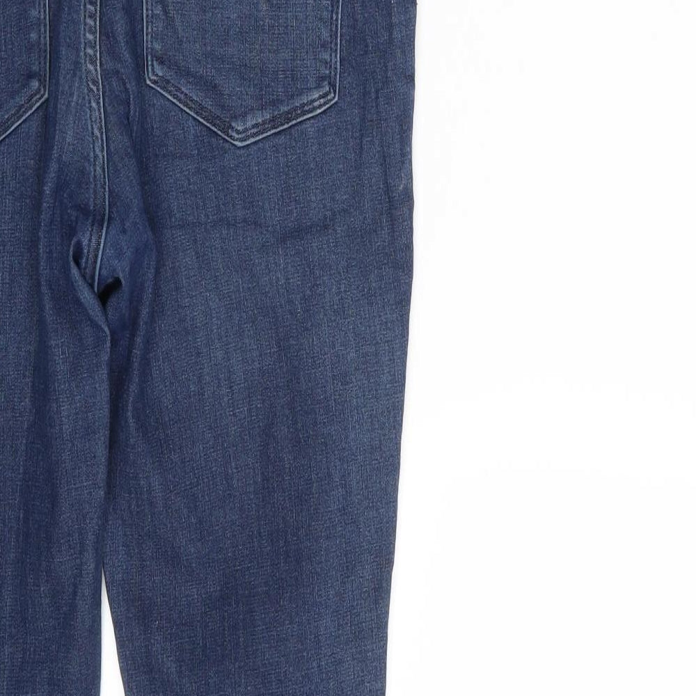 H&M Womens Blue Denim Mom Jeans Size M L29 in