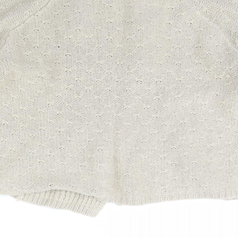 South Womens Beige Cardigan Jumper Size 14