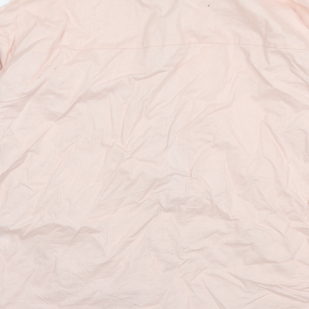 H&M Mens Pink Button-Up Size M
