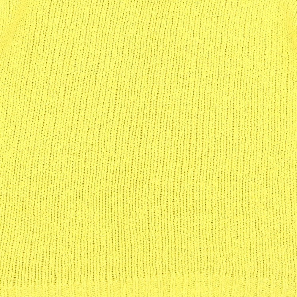 Primark Womens Yellow Pullover Jumper Size 16