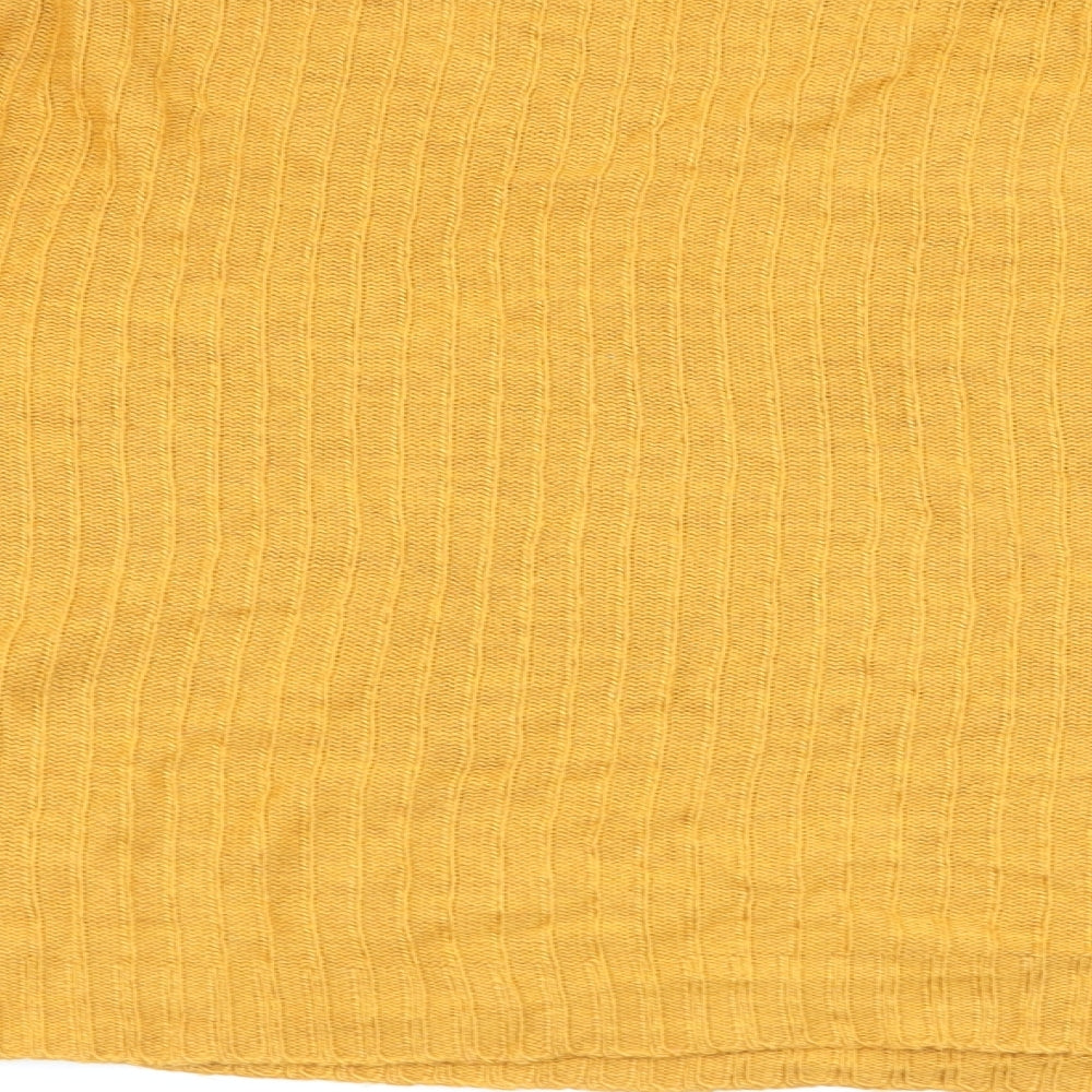 Primark Womens Yellow Pullover Jumper Size 12
